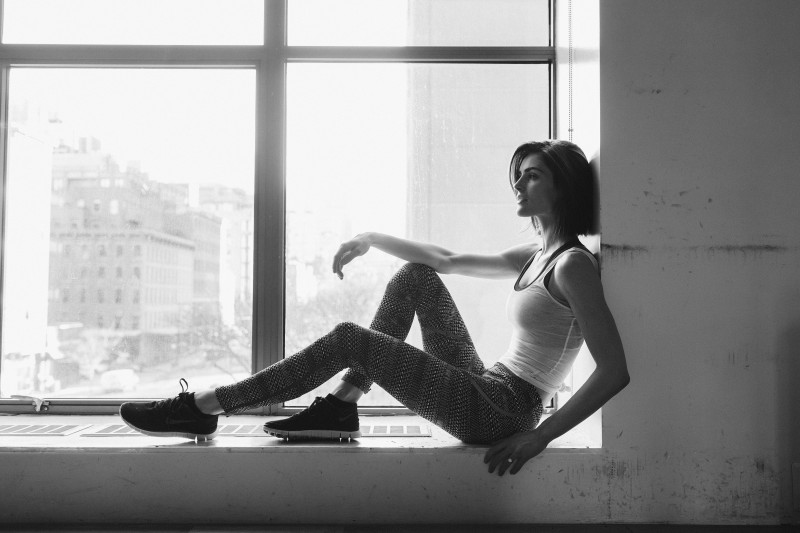 Hilary Rhoda featured in Working Out With Hilary Rhoda, February 2014