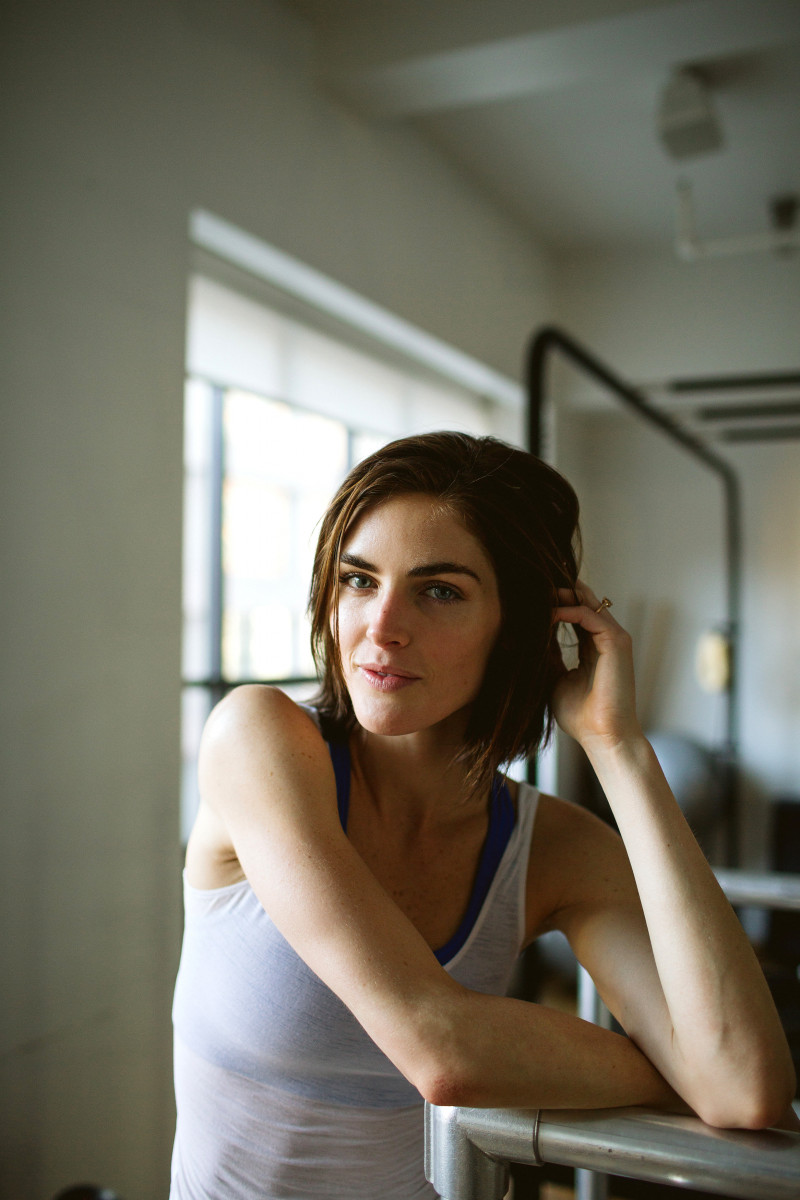 Hilary Rhoda featured in Working Out With Hilary Rhoda, February 2014