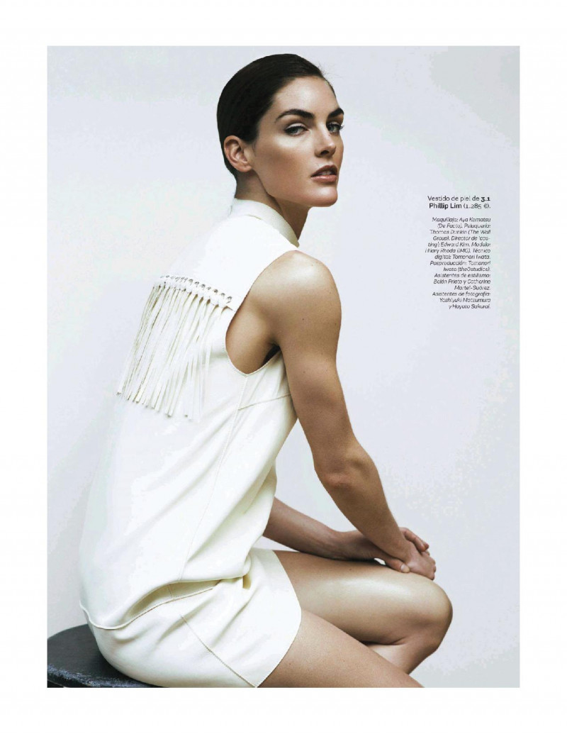 Hilary Rhoda featured in Identidad Americana, July 2014