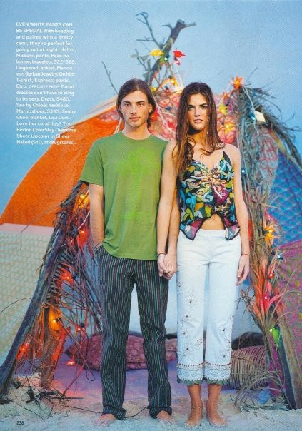 Hilary Rhoda featured in Loose Shapes, May 2005
