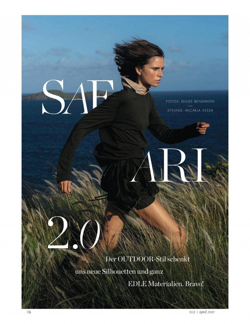 Cato van Ee featured in Safari 2.0, April 2019