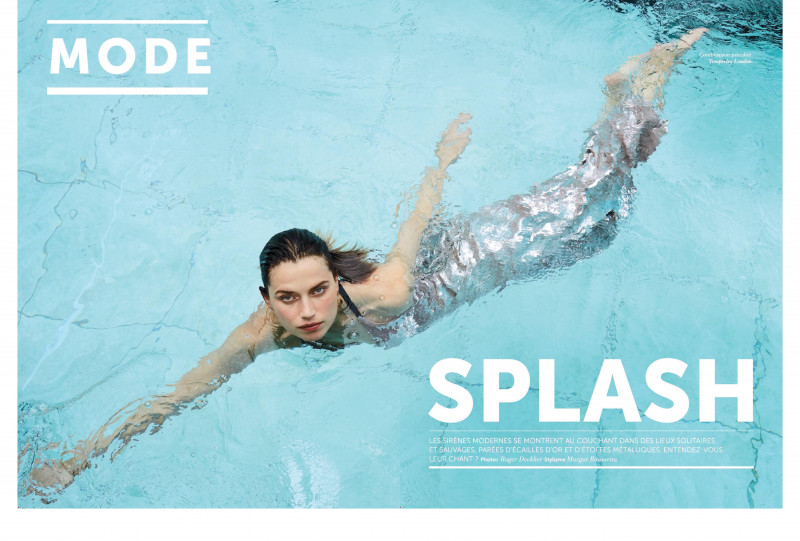 Cato van Ee featured in Splash, June 2018