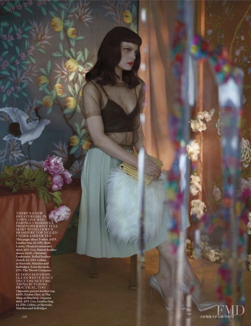 Guinevere van Seenus featured in Heartbreak Hotel, April 2013