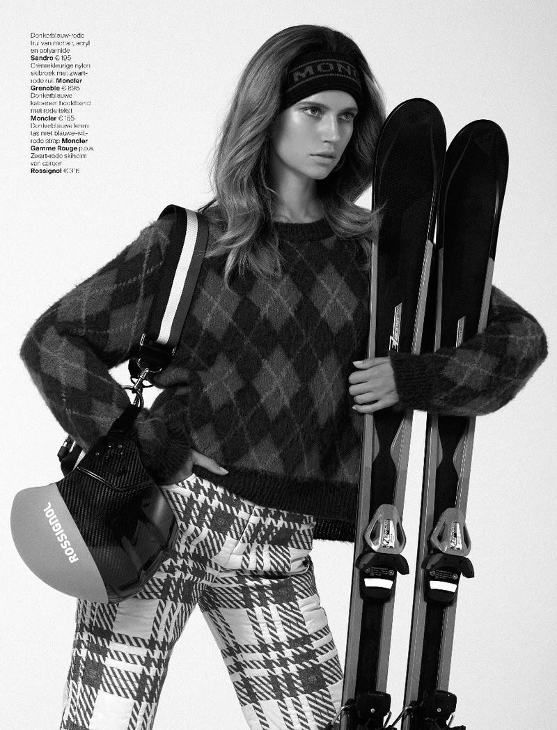 Cato van Ee featured in Ski Fever, January 2018