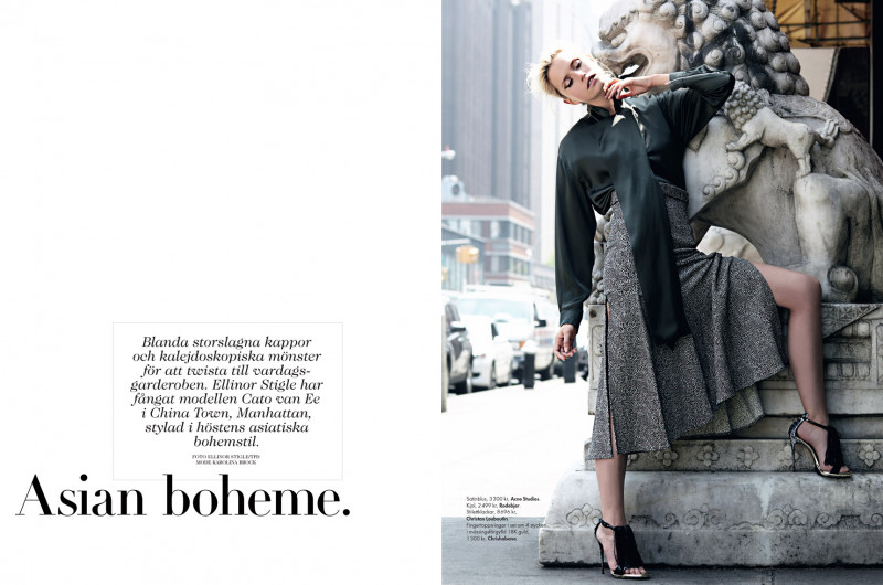 Cato van Ee featured in Asian boheme., September 2015