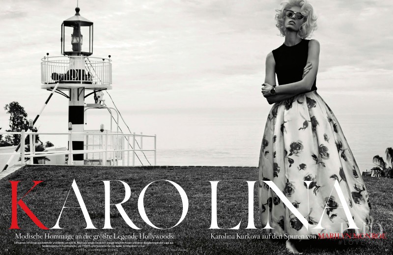 Karolina Kurkova featured in Karolina, April 2013