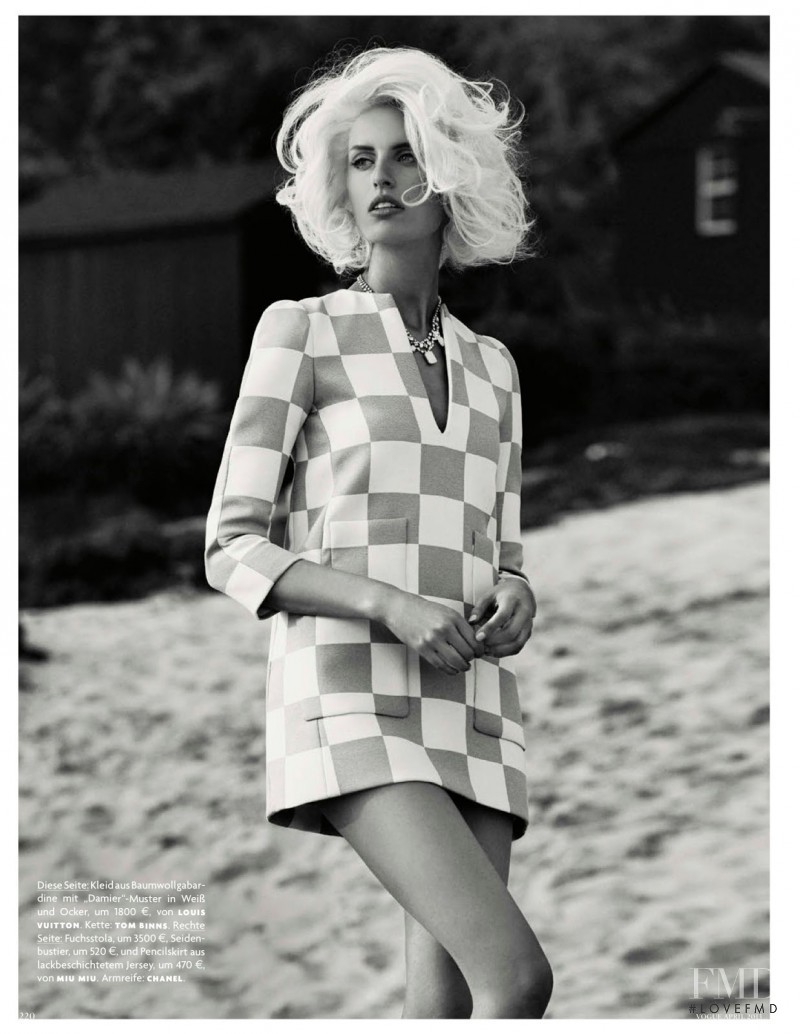 Karolina Kurkova featured in Karolina, April 2013