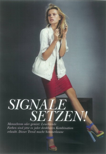 Cato van Ee featured in Signale Setzen!, May 2011