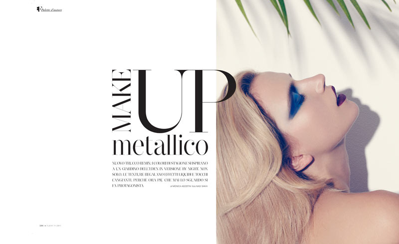 Cato van Ee featured in Make Up Metallico, November 2011