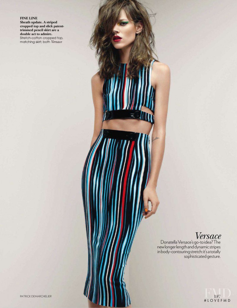 Freja Beha Erichsen featured in Look Forward, March 2011