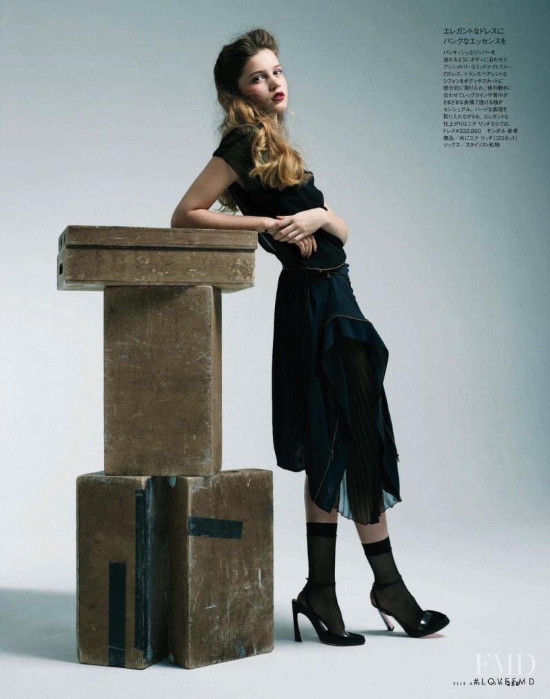 Constanze Saemann featured in Lady Coquette, April 2013