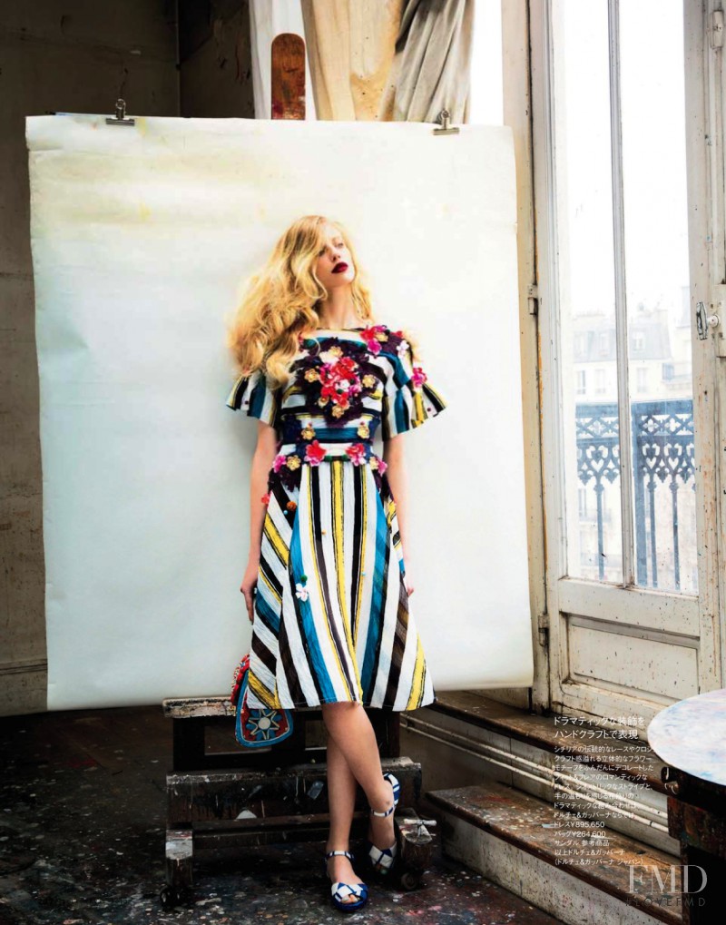 Quirine Engel featured in Montmartre Girl, April 2013