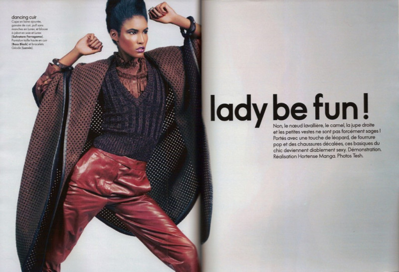 Sessilee Lopez featured in Lady be fun!, December 2010