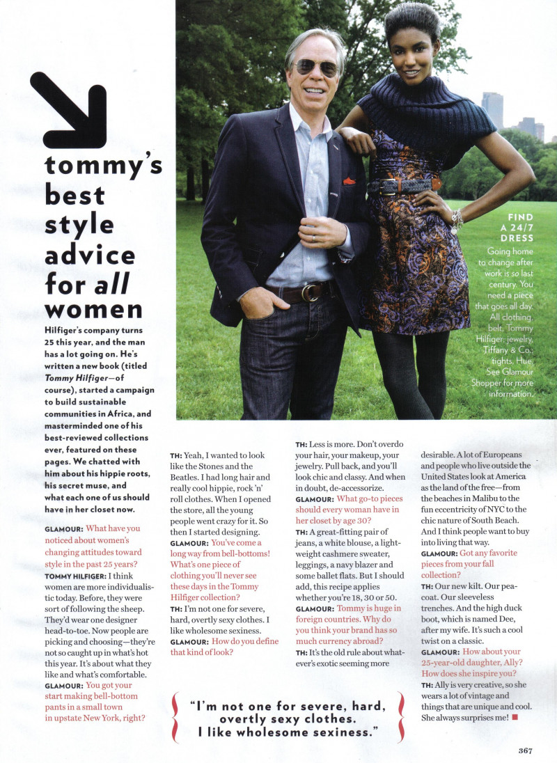 Sessilee Lopez featured in Tommy\'s best style advice for all women, September 2010