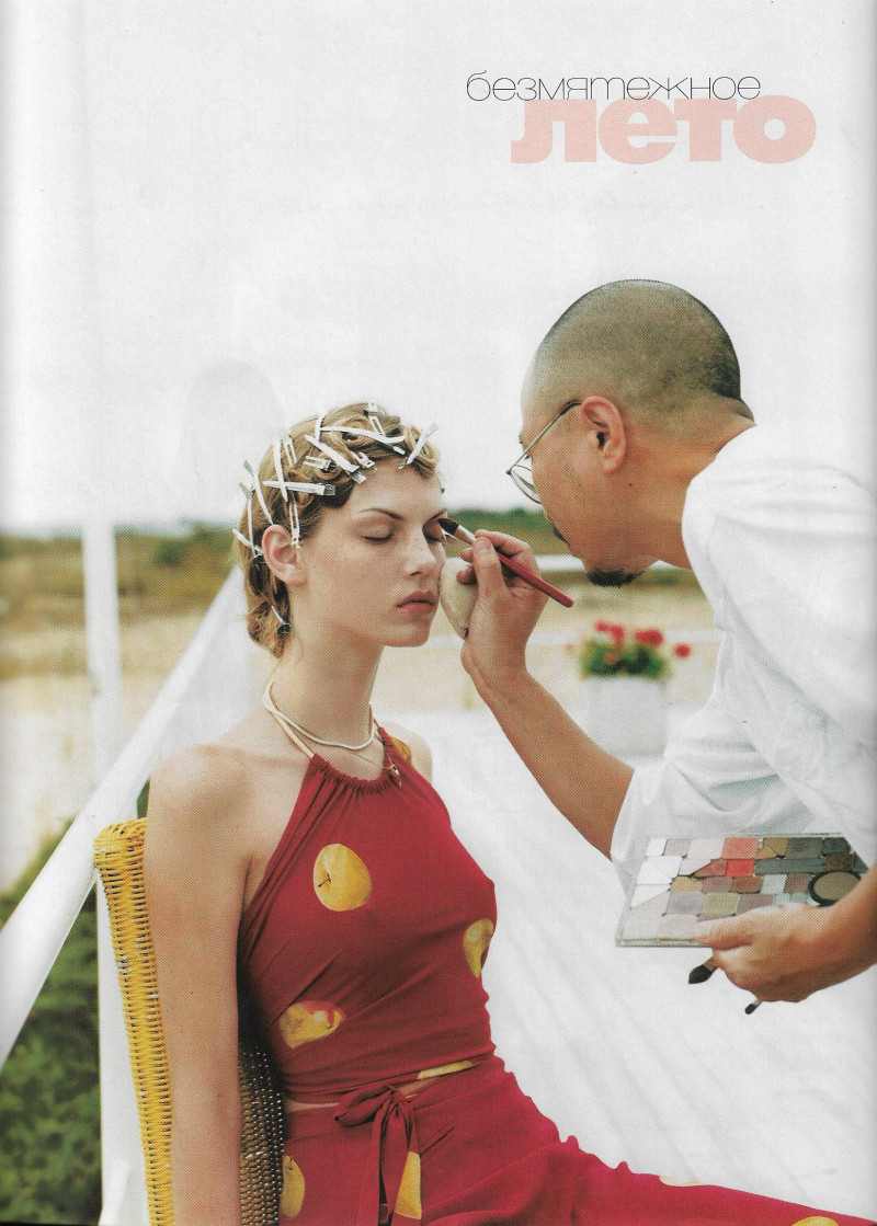 Angela Lindvall featured in Serene summer, June 1997