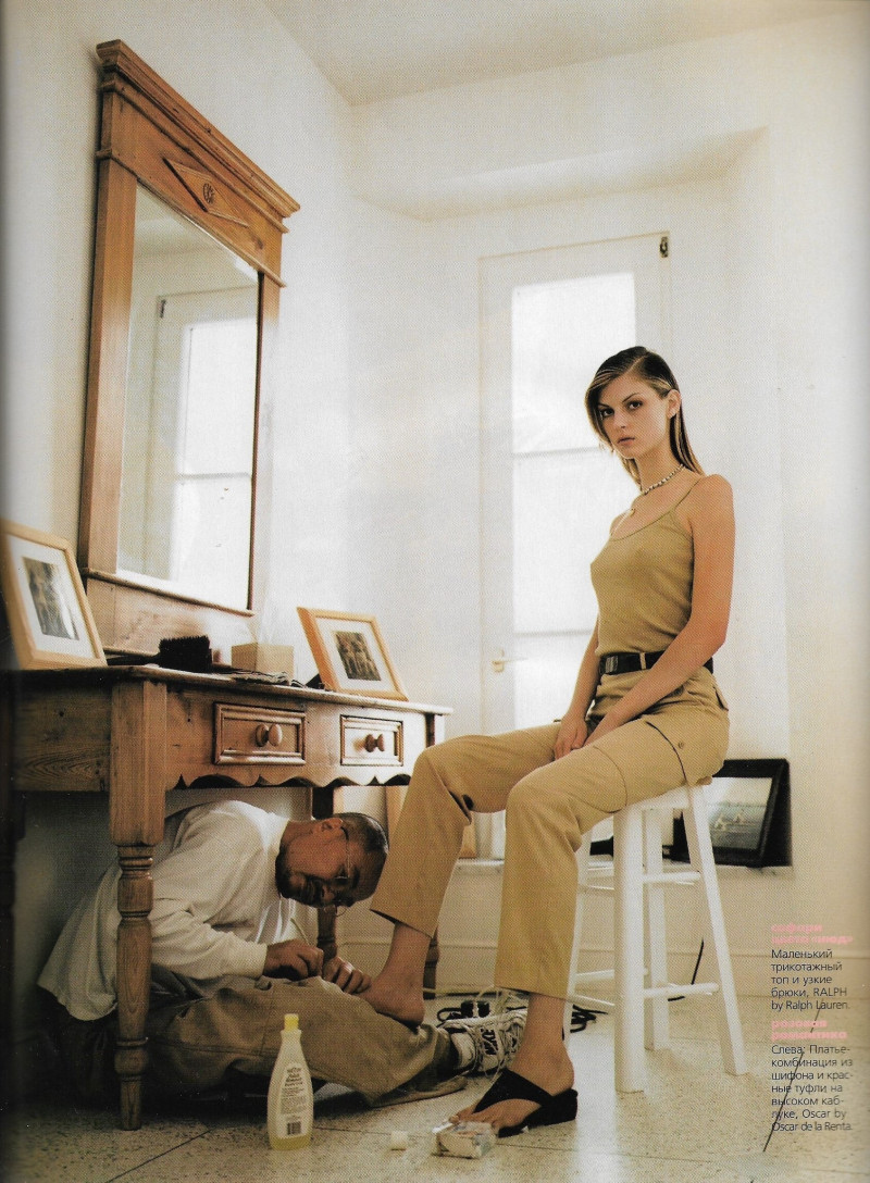 Angela Lindvall featured in Serene summer, June 1997