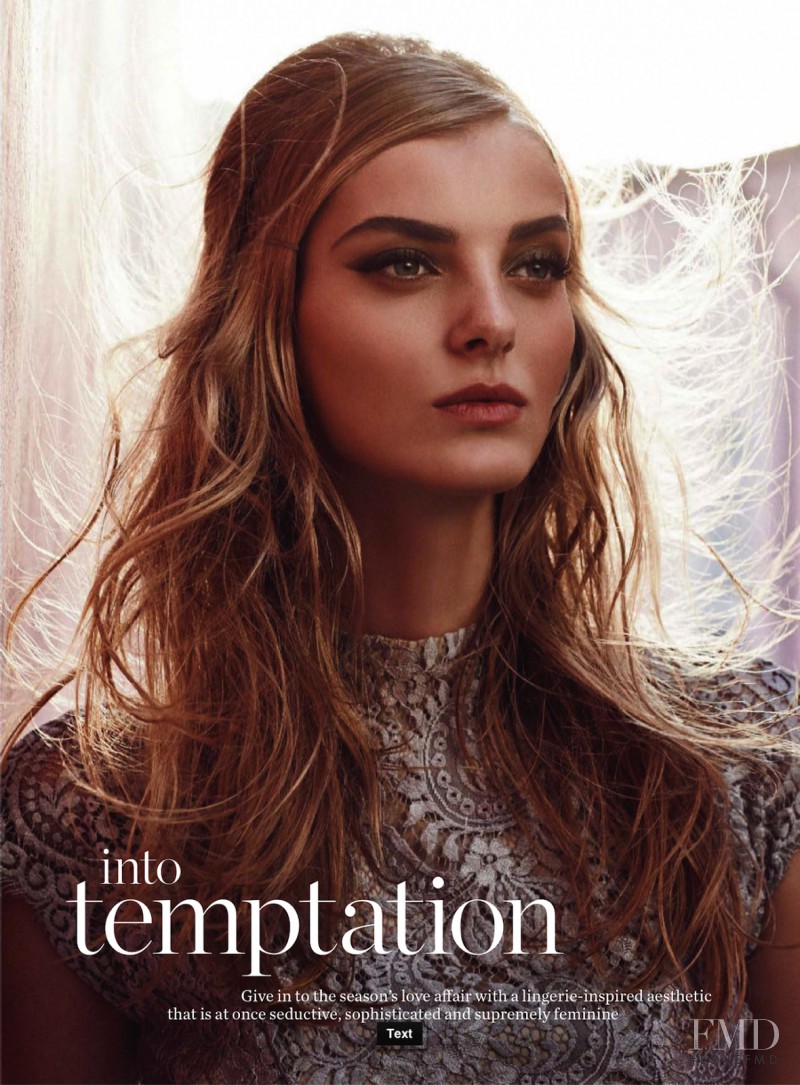 Denisa Dvorakova featured in Into Temptation, April 2013