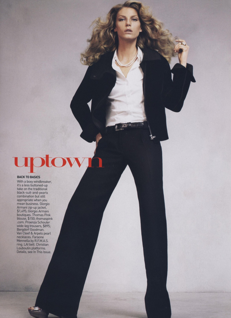 Angela Lindvall featured in Warming Trend, August 2007