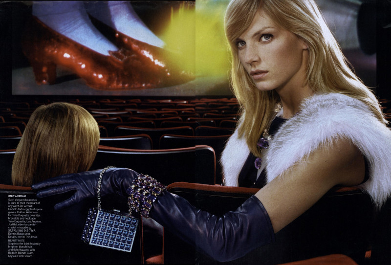 Angela Lindvall featured in Silver-screen Dreams, December 2006