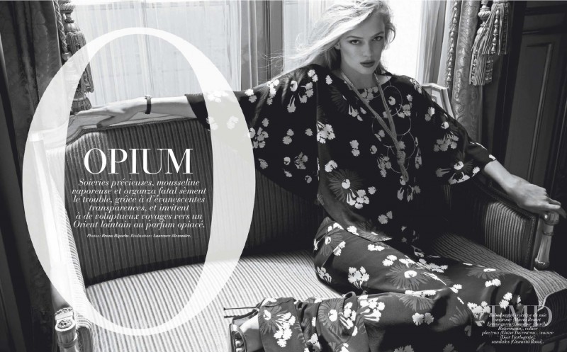 Anne Katrine Sibbersen featured in Opium, March 2013