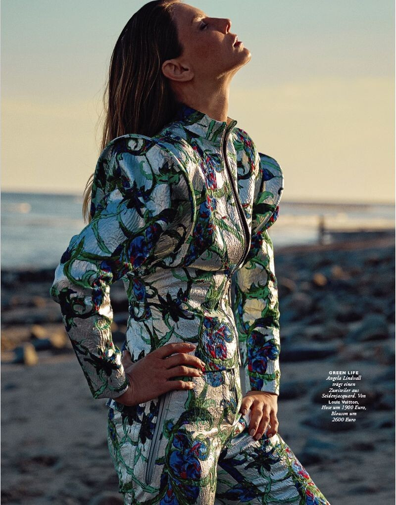 Angela Lindvall featured in The Big Easy, June 2019