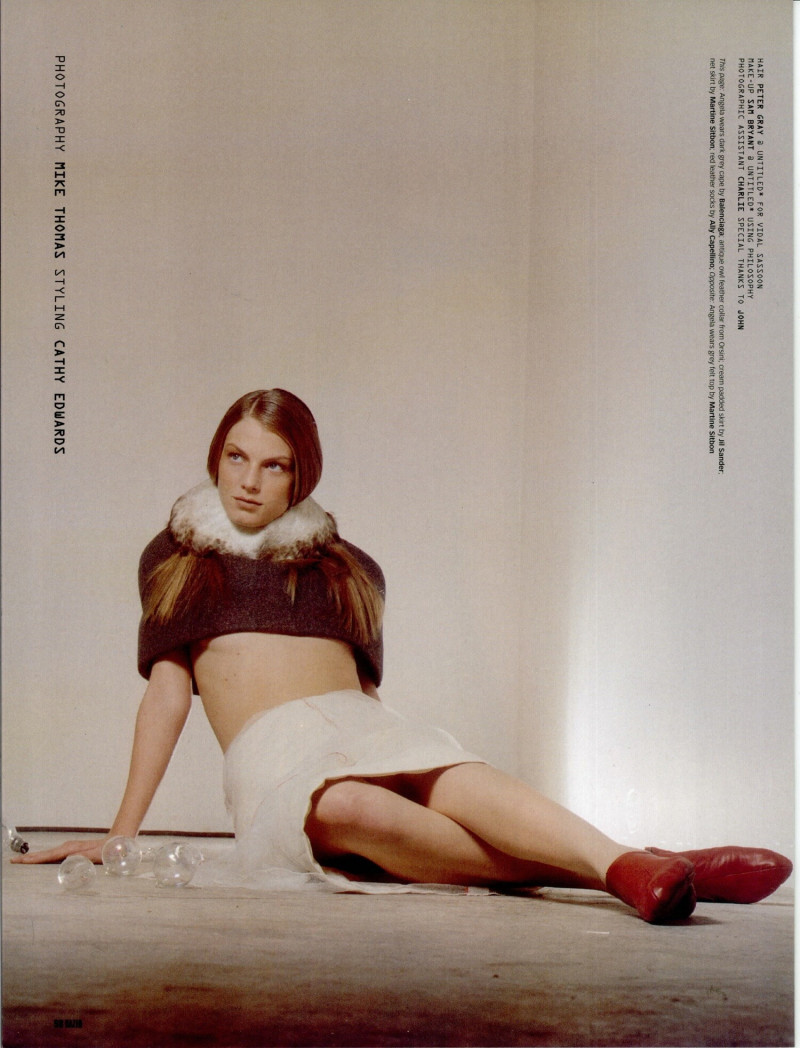Angela Lindvall featured in Beautiful Angela Lindvall, November 1998