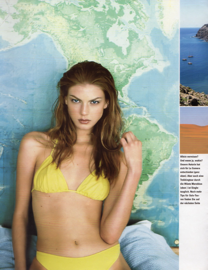 Angela Lindvall featured in Ferien Nur Für Mich, June 1998