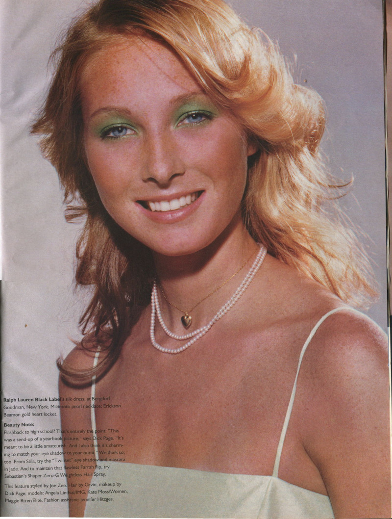 Maggie Rizer featured in Babe Watch, January 1999