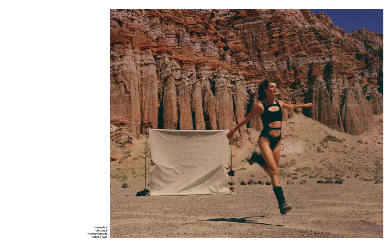 Angela Lindvall featured in Etat Sauvage, August 2015