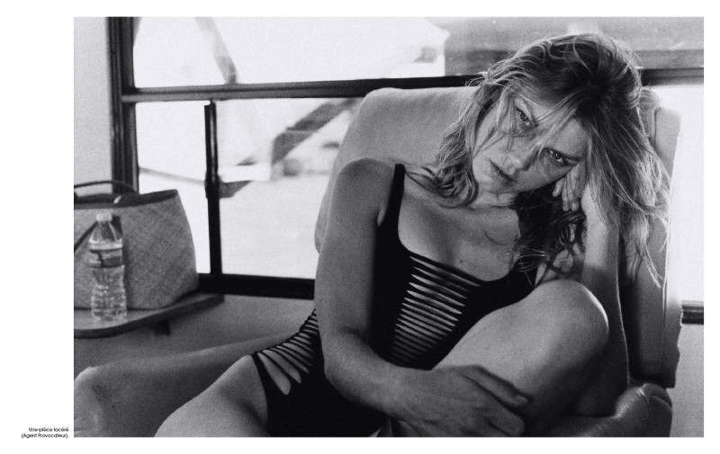 Angela Lindvall featured in Etat Sauvage, August 2015