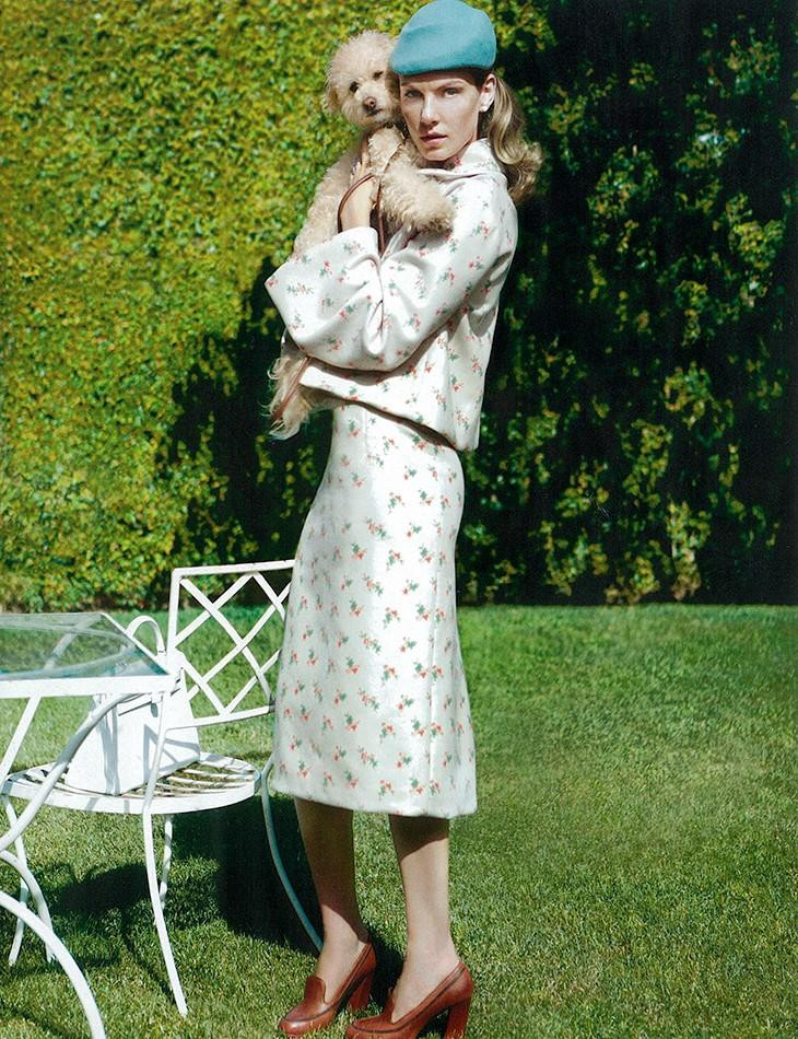 Angela Lindvall featured in Grace In Motion, September 2013