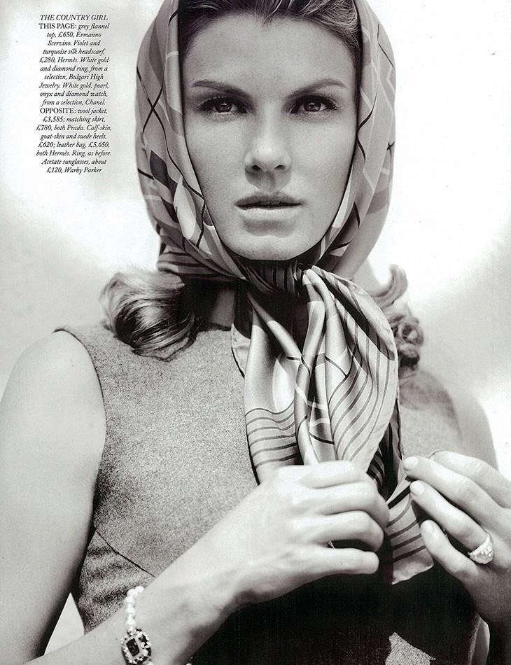 Angela Lindvall featured in Grace In Motion, September 2013