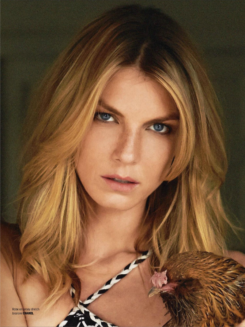 Angela Lindvall featured in Texas Girl, March 2014