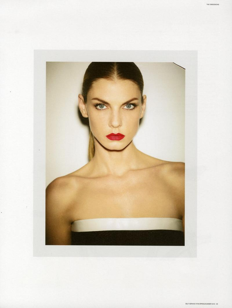 Angela Lindvall featured in The Obsessions, March 2014