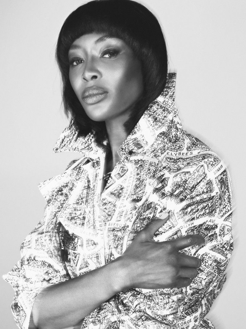 Naomi Campbell featured in Here And Nowhere Else, February 2023