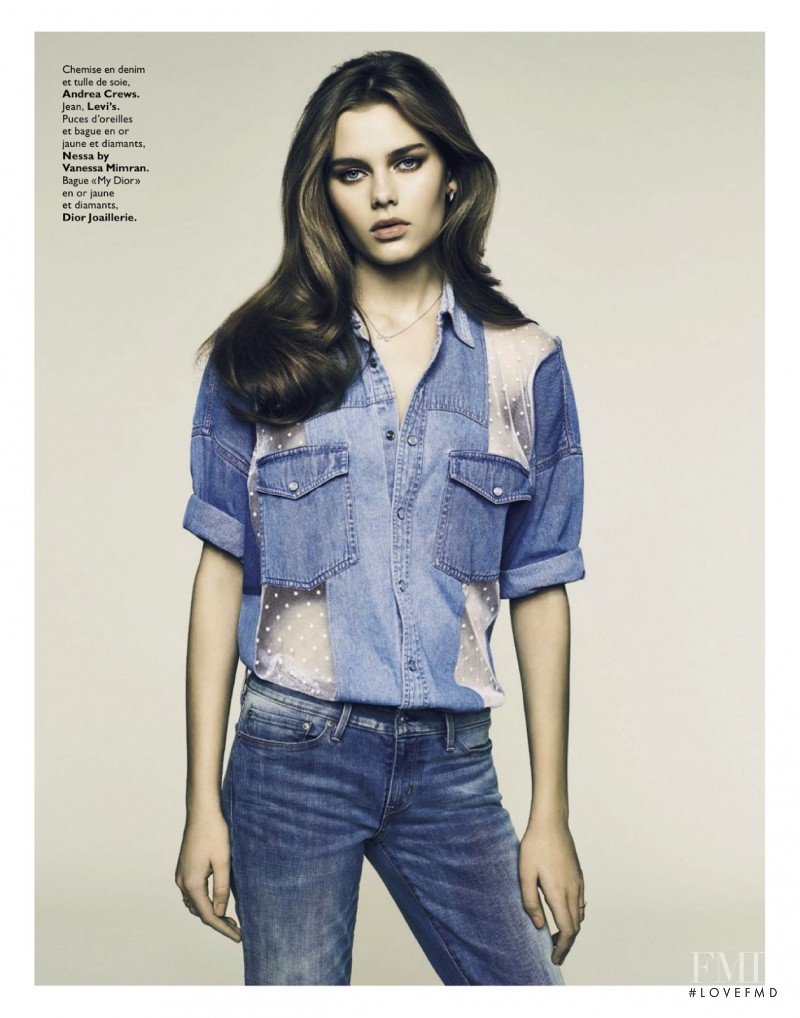 Solveig Mork Hansen featured in Paradis Blanc, February 2013