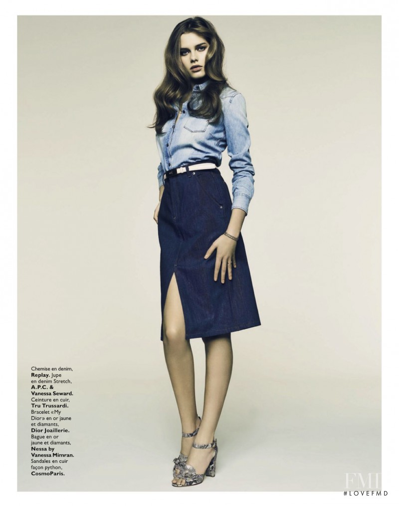 Solveig Mork Hansen featured in Paradis Blanc, February 2013