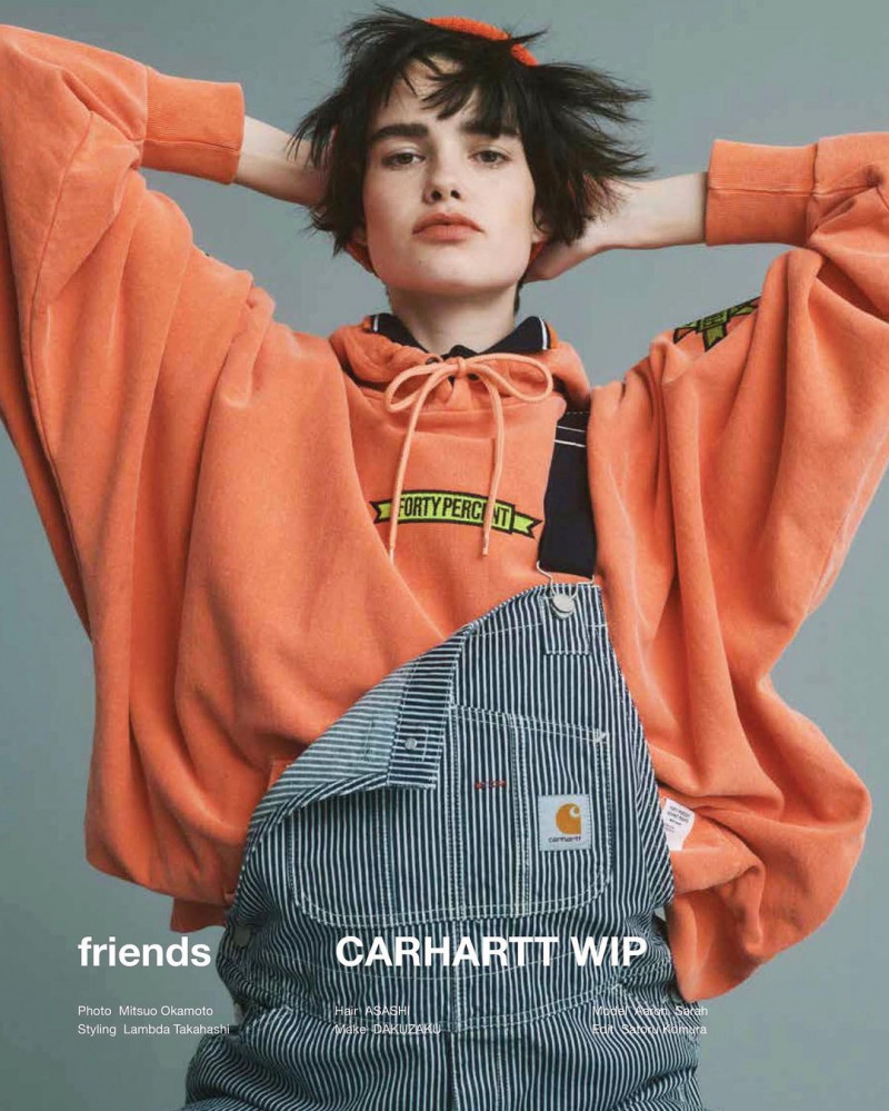 Sarah Hartog featured in friends - Carhartt WIP, March 2020