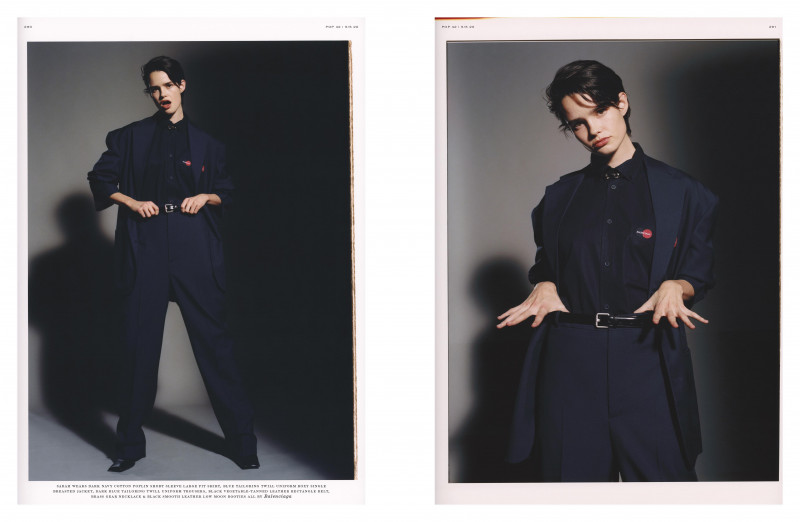 Sarah Hartog featured in Balenciaga Special, March 2020