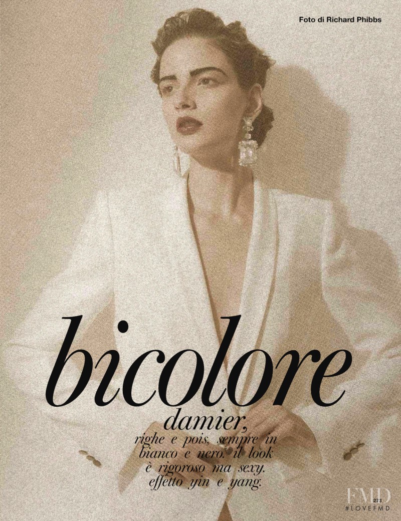 Roberta Cardenio featured in Bicolore, March 2013
