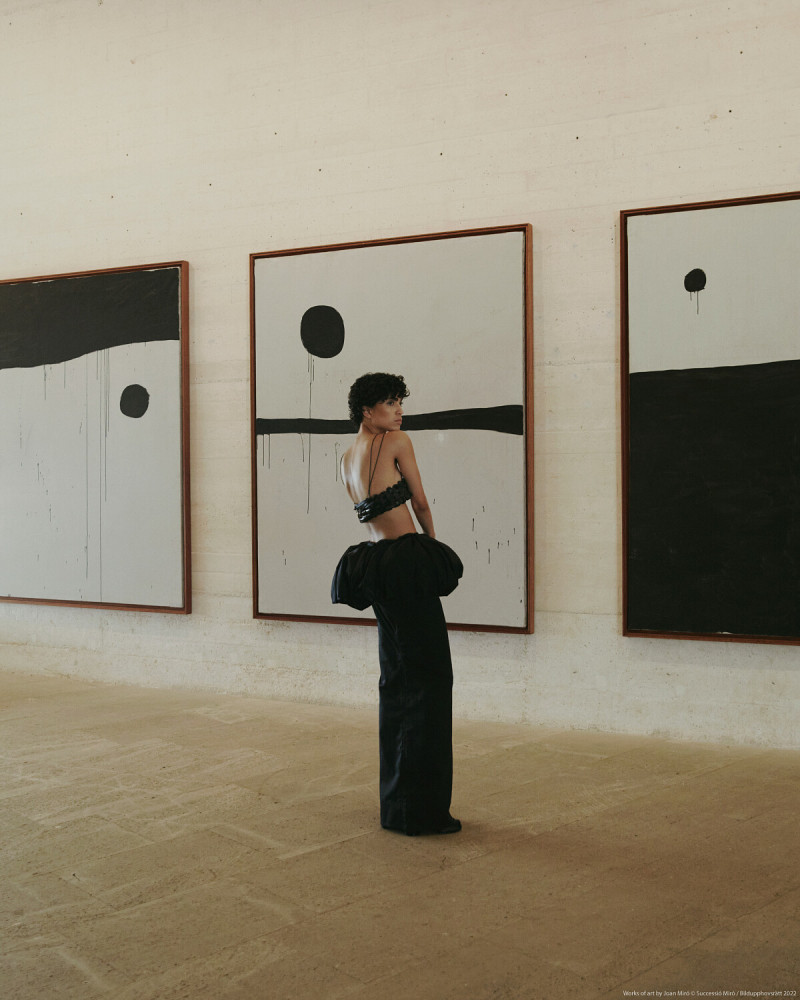 Nathalia Santana featured in A tribute to Joan Miró, March 2023