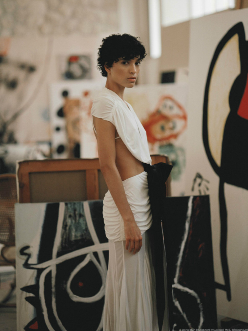 Nathalia Santana featured in A tribute to Joan Miró, March 2023