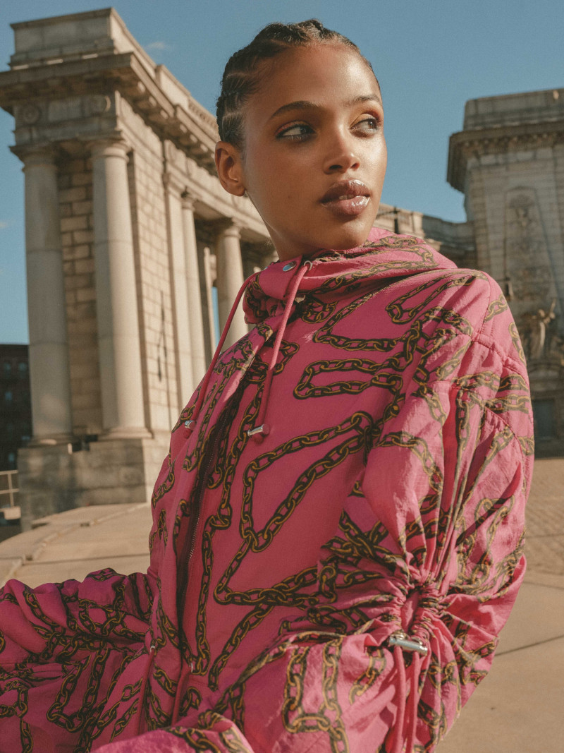 Aya Jones featured in Kenzo, June 2021