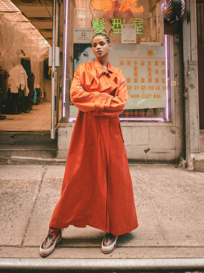 Aya Jones featured in Kenzo, June 2021