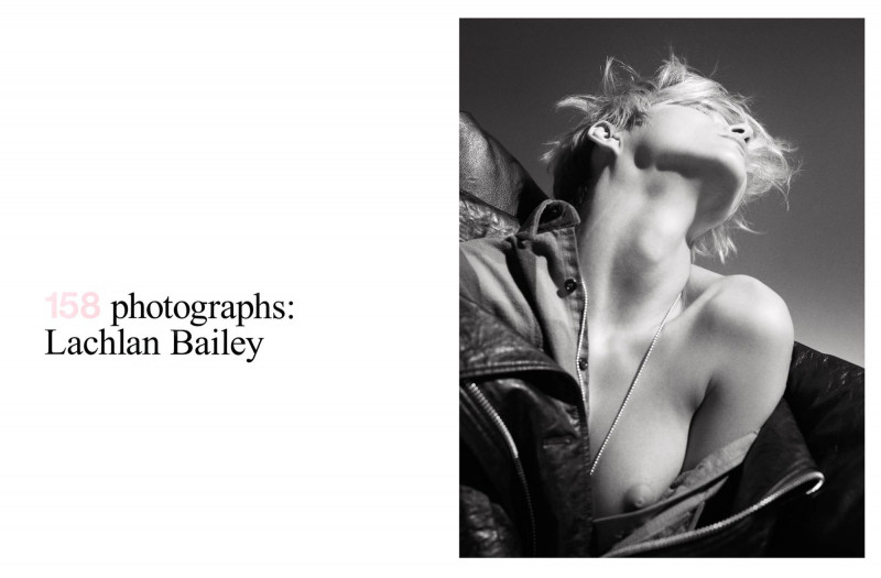 Anja Rubik featured in 158 photographs: Lachlan Bailey, September 2008