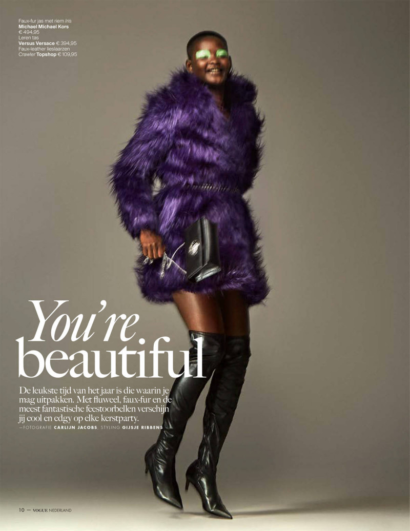 Mouna Fadiga featured in You\'re beautiful, December 2017