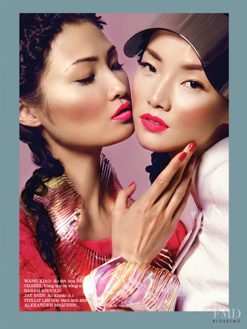 Xiao Wang featured in True Colors, March 2013