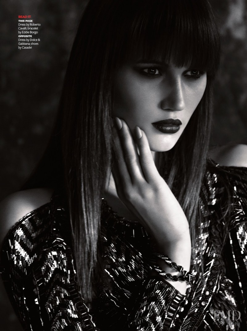 Tara Gill featured in Dark Beauty, March 2013