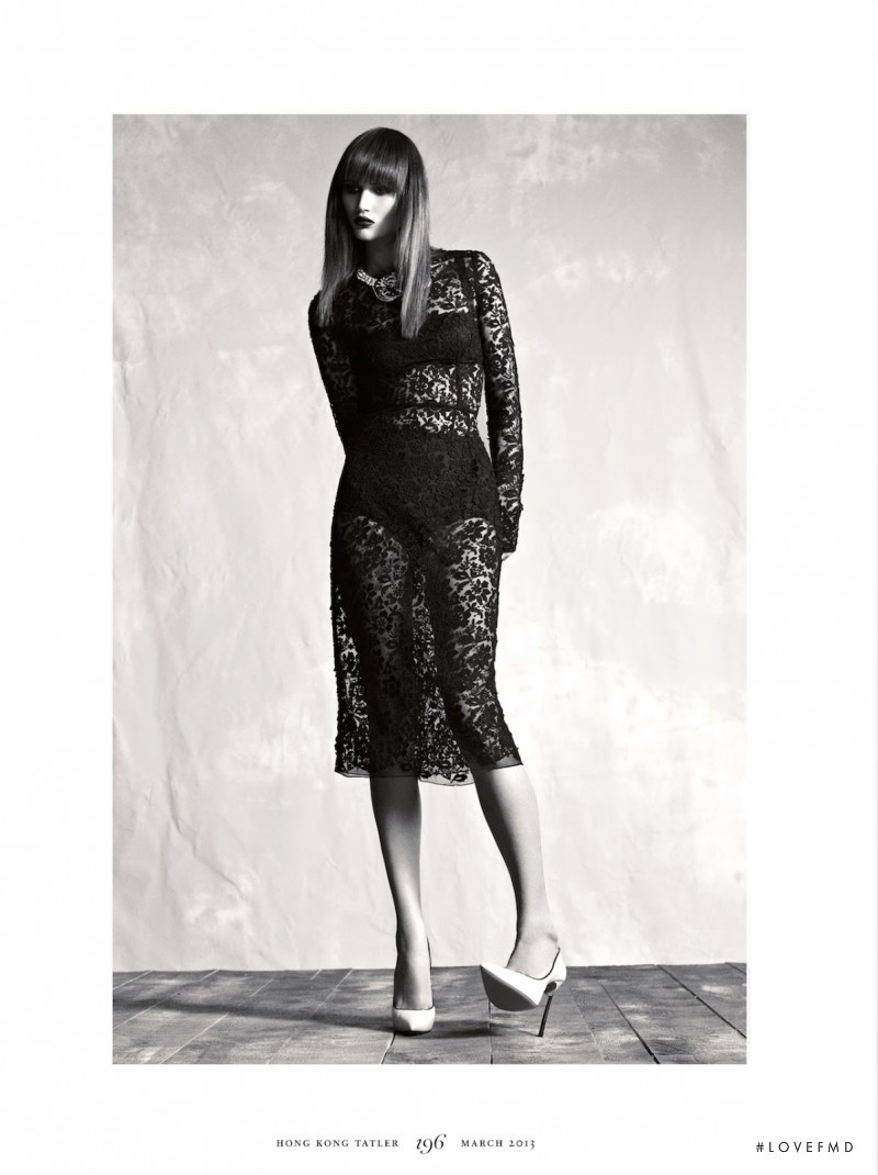 Tara Gill featured in Dark Beauty, March 2013