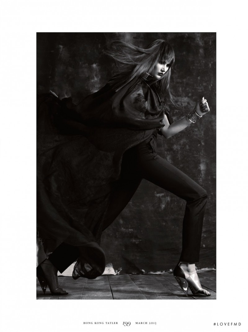Tara Gill featured in Dark Beauty, March 2013